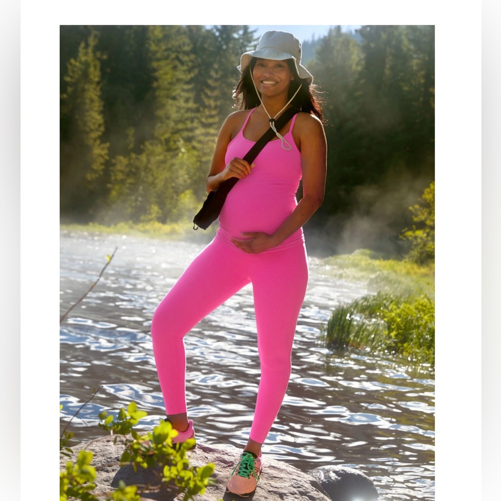 Beyond the Bump by Beyond Yoga Hot Pink Set - Size XS - Maternity